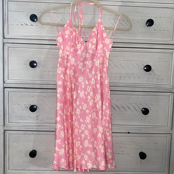 Halter Mini Dress - Picture 1 of 3